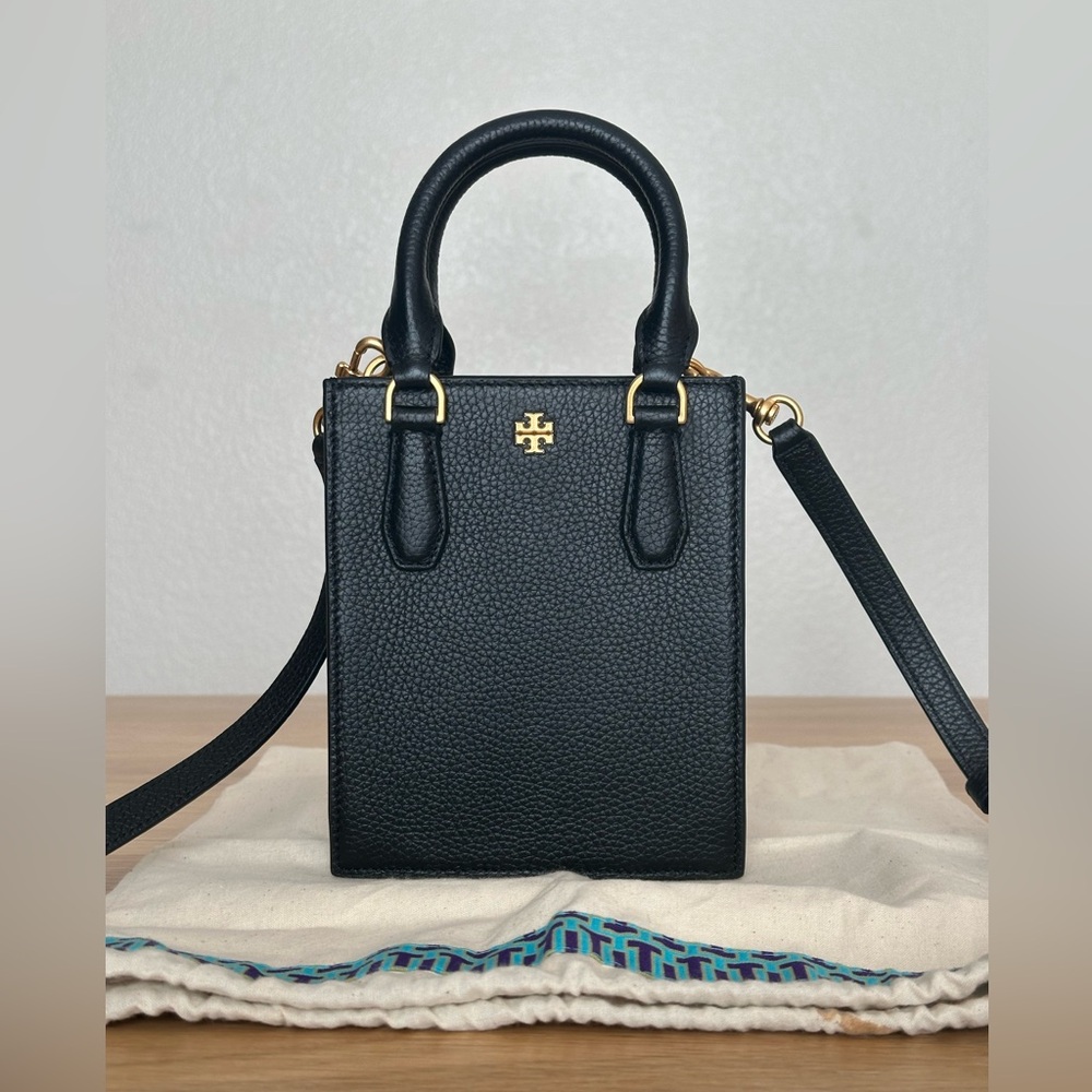 Authentic Tory Burch Blake Mini shopper bag with dustbag